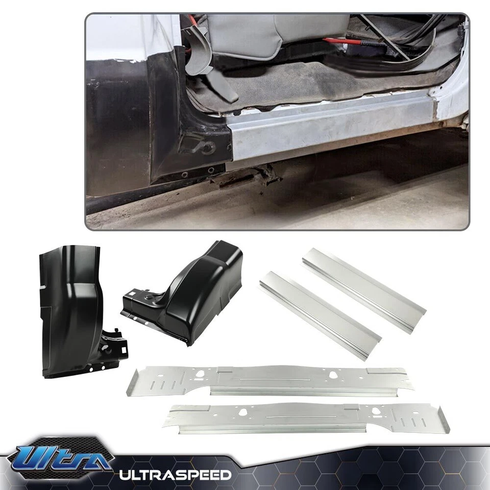 Paneles basculantes interiores y esquina de cabina aptos para Ford F250 F350 99-16 2 puertas cabina regular Foto 4 de 4