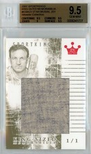 2007 SPORTKINGS KING-SIZED MEMORABILIA 1/1 - #KSM23 STAN MUSIAL JERSEY - BGS 9.5