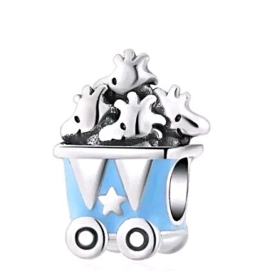 Snoopy hund 925 Sterling silber Charm Bracelet Anhänger Peanuts Woodstock 