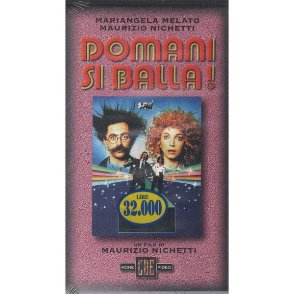 Domani Si Balla Vhs Maurizio Nichetti Univideo - CQ00172 Sealed-image