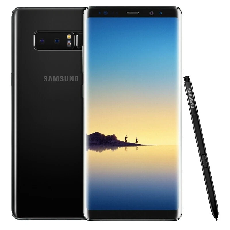 8 Samsung Galaxy Note Negro desbloqueado celulares y Smartphones