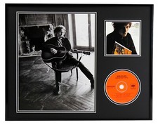 Bob Dylan Framed 16x20 Greatest Hits CD & Photo Set