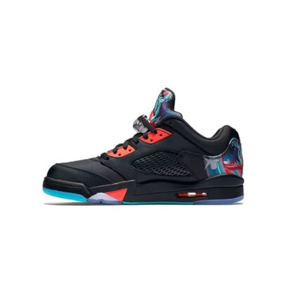 Nike Air Jordan 5 Retro Low Chinese New Year Black Men's Nike Air Jordan 5 Retro Low Chinese New Year Black Men's
