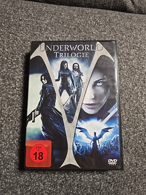 Underworld 1-3 (DVDs) Komplett! Kate Beckinsale - FSK 18 UNCUT!