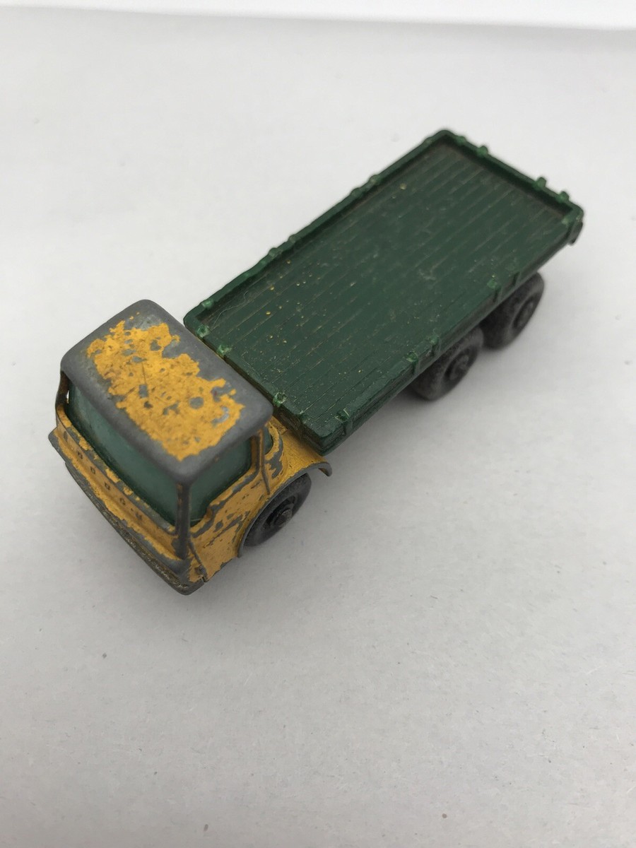 Lesney SuperFast 04 A 4 - Stake Truck YELLOW! 4-spk One Slight Chip C9 G Box P 74999