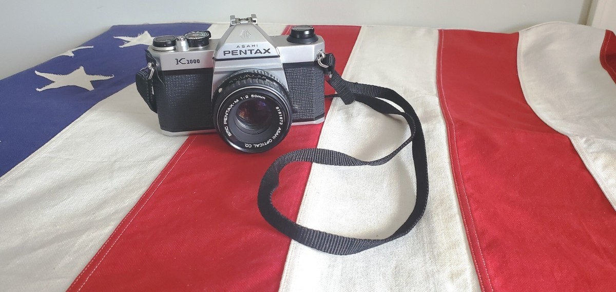 Asahi Pentax K1000 w/SMC Pentax-M 50mm Clean | eBay