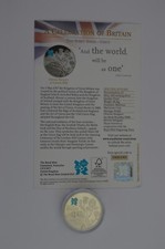 Celebration Of Britain The Spirit Series Unity Silver Proof &pound;5 Coin COA
