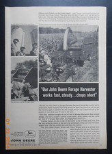 1963 John Deere Forage Harvester Kurtz farm New Haven IN farmers AD Ford tractor