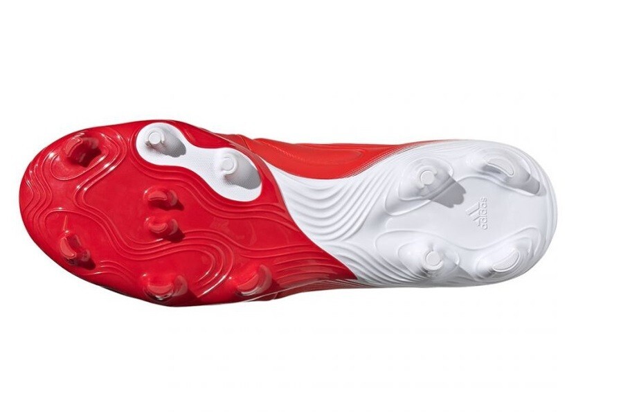 NEW - Adidas Copa Sense.2 FG Red White Leather Soccer Boots