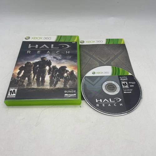 Halo Reach Microsoft Xbox 360 Complete W/ Manual CIB Tested Working
