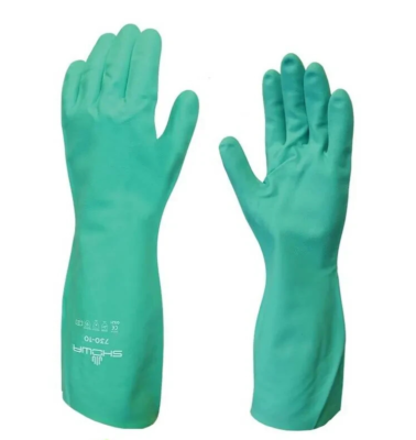 #ad #ad 15 mil Reusable Waterproof House Cleaning Dishwashing Protective Nitrile Gloves $18.99