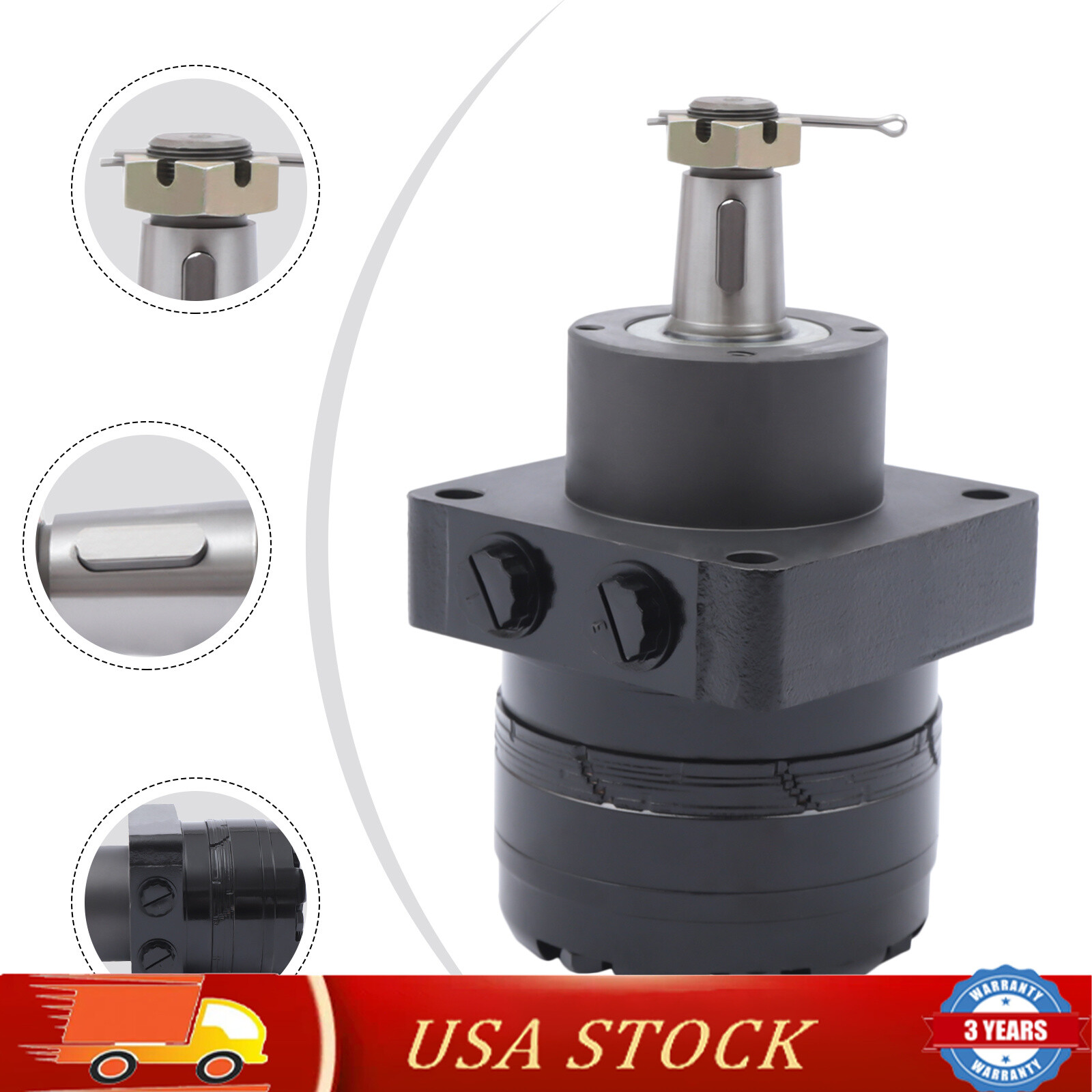 Hydraulic Drive Wheel Motor TCA17739 Fits John Deere 737 757 777 797 7200 7400 Tractors