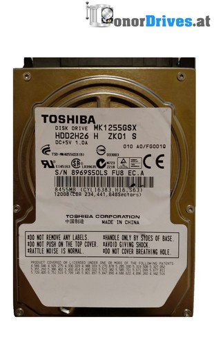 Toshiba - MQ01ABD075 - AA01/AX1P2C - 750 GB - SATA - G003235C*