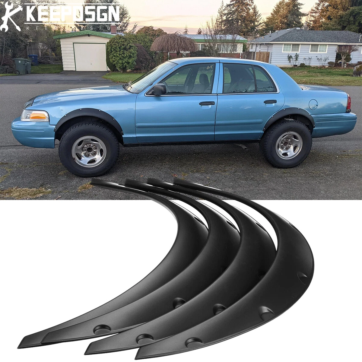 Crown victoria fender flares deals