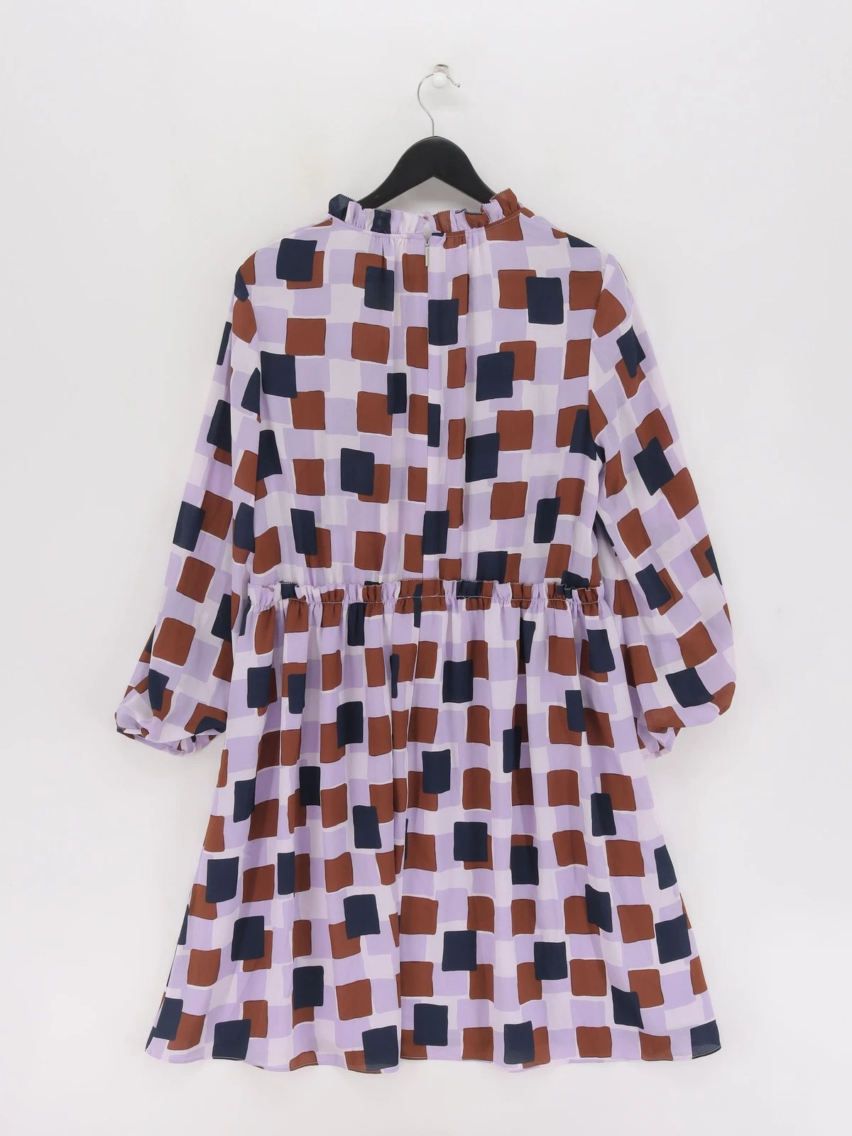 Abito midi donna Kate Spade UK 14 multi 100% poliestere linea A