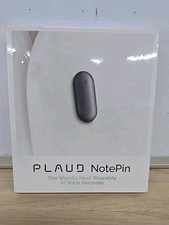Plaud NotePin Wearable AI Voice Recorder New Sealed Box