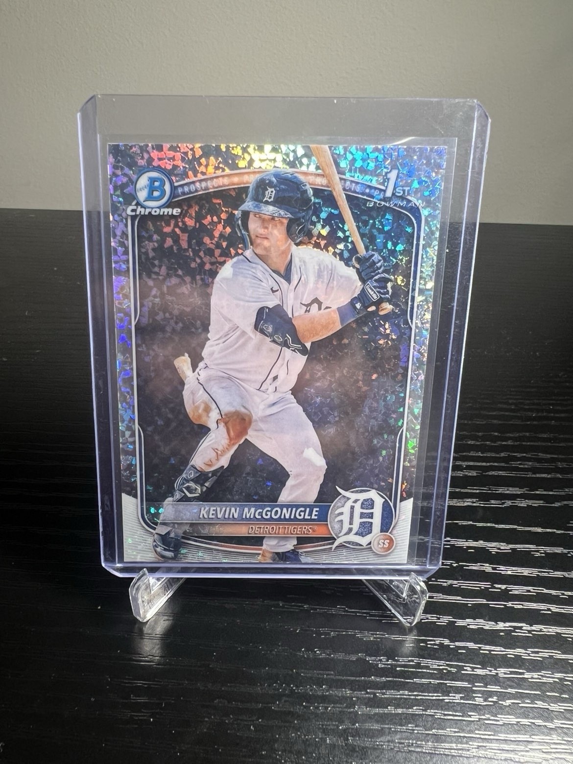 2025 Bowman Chrome Mini-Diamond Refractor Kevin McGonigle #BCP-79 1st Rookie RC