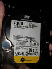 Western Digital WD4000FYYZ RE 4TB 7200 RPM 64MB Cache SATA 6Gb/s 3.5" Hard Drive