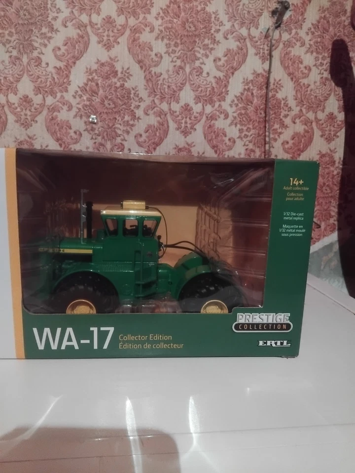 tracteur miniatures johndeere wa.17   prestige  1/32 neuf   - Photo 2/4