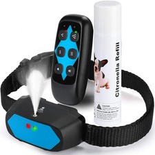 Citronella Dog Training Collar with Remote  Can't Work Automatically  , 3 Modes...