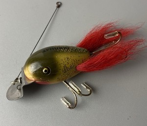 Leurre De Pêche Vintage Creek Chub – Cray-Z-Fish – Jaune Et Noir