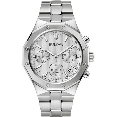 BULOVA Armbanduhr 96B408 Herrenuhr Quarz Saphirglas 45 mm Edelstahl B-WARE