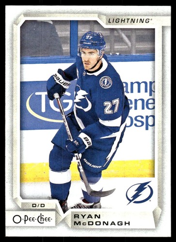 2018 O-Pee-Chee Ryan McDonagh #456 card