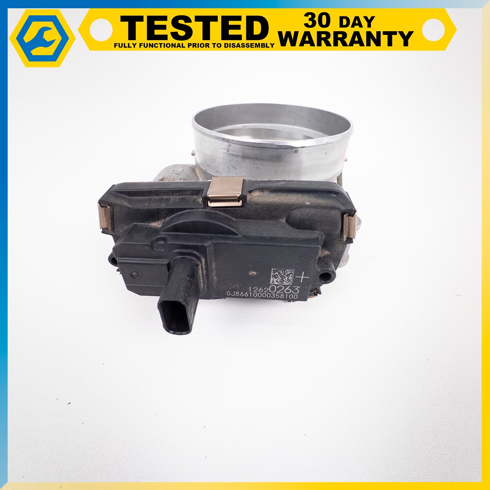08-13 CHEVROLET CORVETTE C6 6.2L LS3 ENGINE MOTOR THROTTLE BODY ASSEMBLY OEM