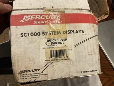 NOS Quicksilver Mercury SC1000 Speedo Tach Kit 79-859030A2