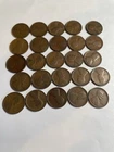 1/2 Roll 1909 Lincoln Wheat Cents Penny Good or Better Condition 25 Coins
