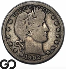 1902-S Barber Quarter
