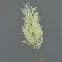 Artplants Kunst PerüCkenstrauch Raderas Mit BlüTen, Creme, 70Cm, Ø10Cm