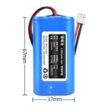 7.4V 2200mAh Replacement Battery for Solar Light Speaker IC Protection Board NEW