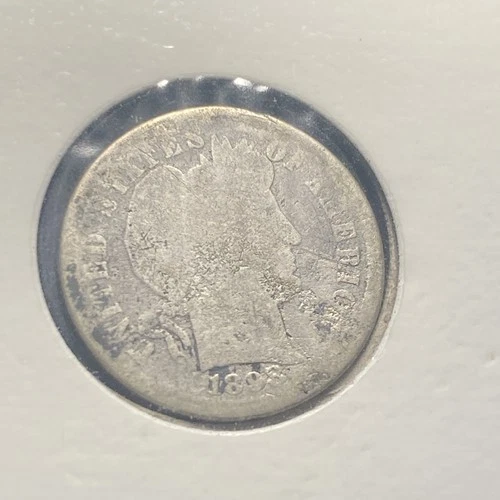 1893 Silver Barber Dime