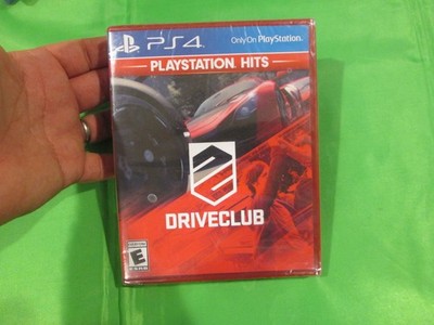 DRIVECLUB PS4 PLAYSTATION HITS 4 SONY US EDITION NEW FACTORY SEALED READ