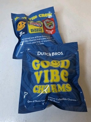 Dutch Bros Good Vibes Charms Random Mystery Bag *3/23/26 Drop*