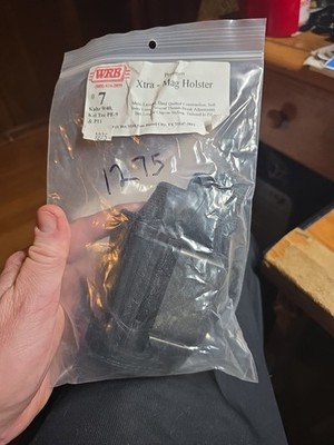WRB Xtra Mag Clip Belt Holster Kahr 9/40 Kel Tec PF-9 & P11  #1275