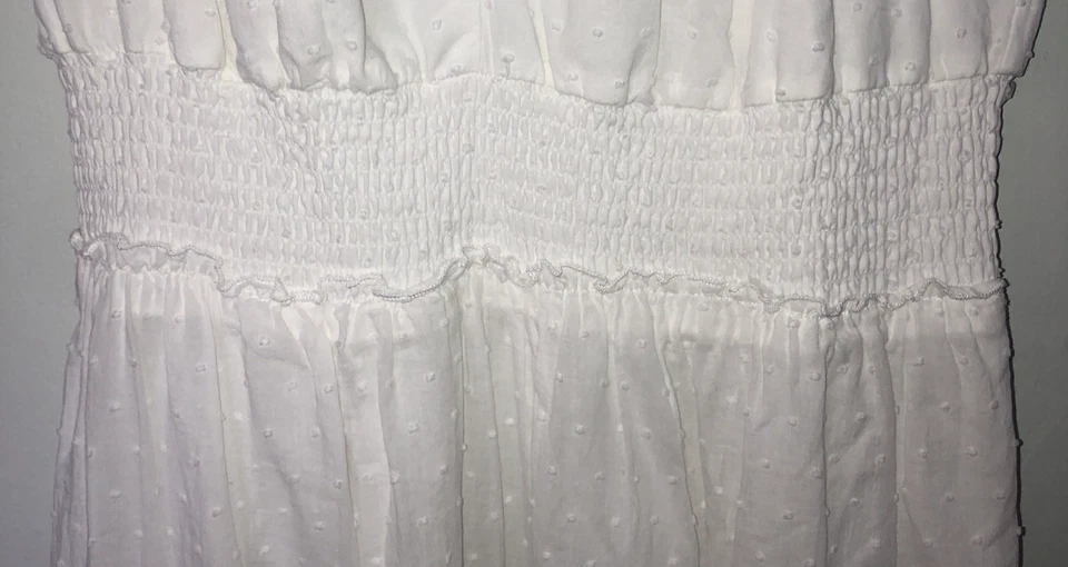 Maxi Vestido De Colección Betsey Johnson XL Cottage-Core Prairie Boho Babydoll Lechera Y2K Foto 3 de 4