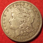 1896 O Morgan Silver Dollar - Circulated - Actual Coin P43