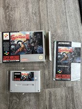 Castlevania IV Super Nintendo SNES Cartridge PAL Boxed
