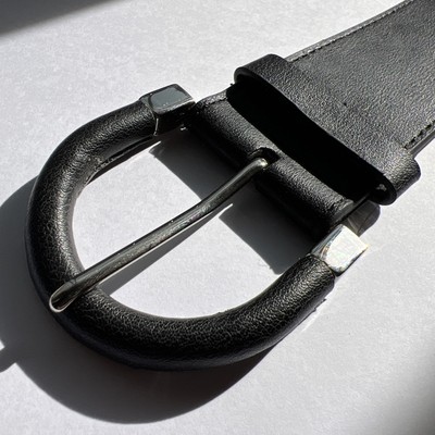 Liz Claiborne Belt Black Genuine Leather Womens | eBay display picture 3