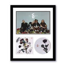 Shinedown "Eight" AUTOGRAPHS Signed Custom Framed 11x14 Matted CD Display B ACOA