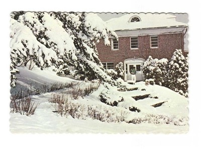 DEWAR HALL Hardwick College Oneonta New York VTG postcard Unp