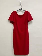 NWT Calvin Klein Size 6 Red Ladies Dress