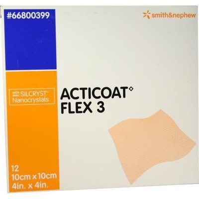 ACTICOAT Flex 3 10x10 cm Verband 12 St PZN 5372858