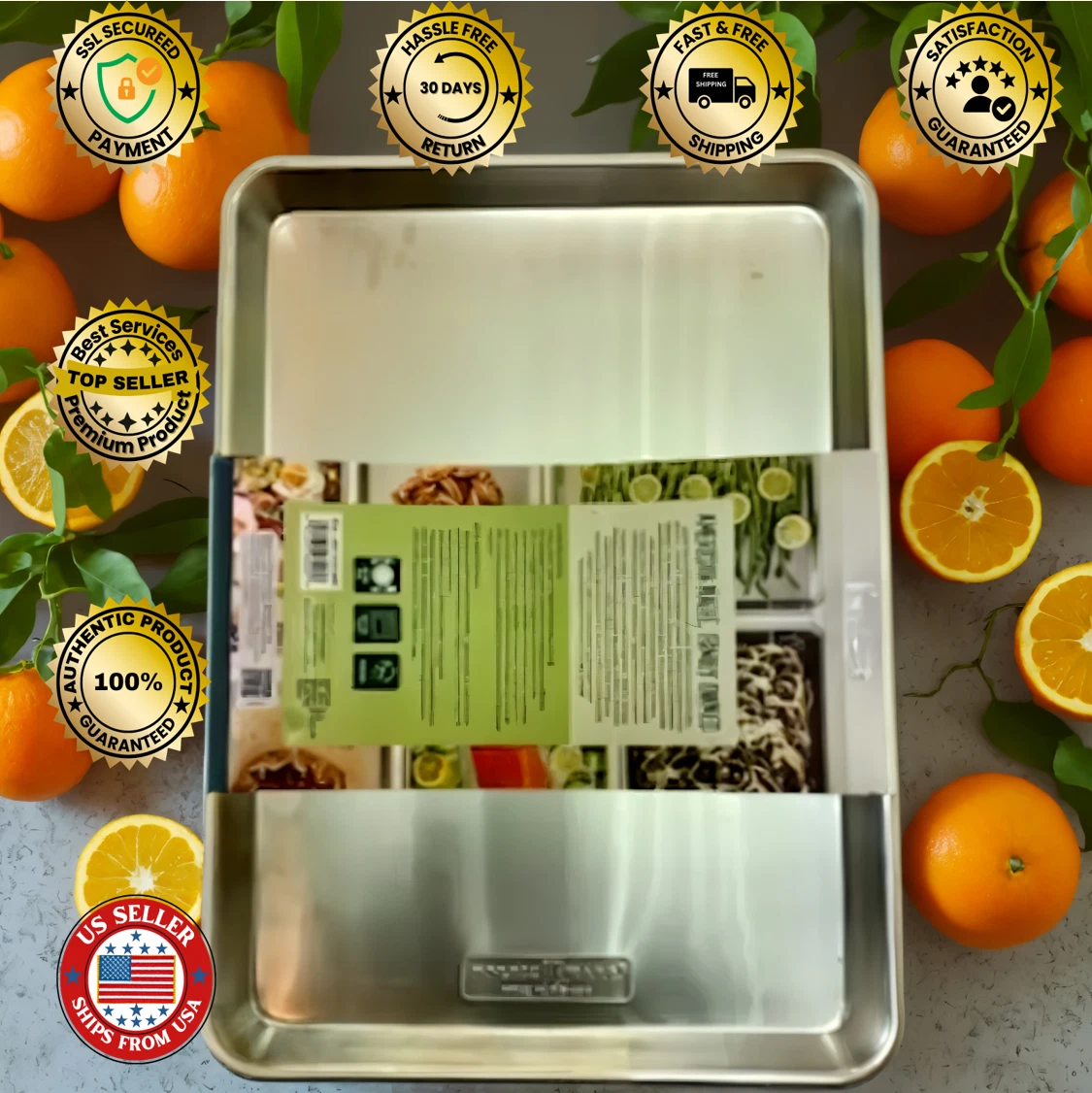Nordic Ware Naturals Aluminum XL Baking Sheets (Set of 2)