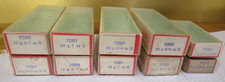 JOB LOT of 10 x Vintage ABU SVANGSTA TOBY LURE BOXES as Listed (Boxes Only).