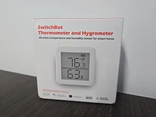 SwitchBot Smart Hygrometer Thermometer, Hygrometer Indoor Humidity Meter