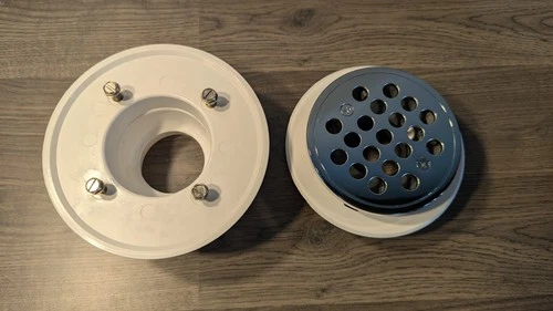 Signature Hardware Menlo Round Shower Drain - Chrome SH439112CP - Picture 4 of 4