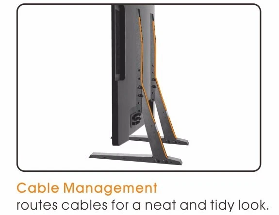 SOPORTE TV UNIVERSAL BASE MESA VESA PEDESTAL MONTAJE PARA TV LCD LED 17-37" Foto 3 de 4